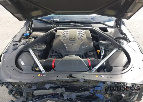 2019 Genesis G90 5.0 Ultimate z USA, uszkodzony, nr VIN KMHG54JH5KU052811